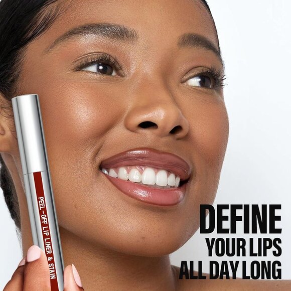 Other - Peel Off Lip Liner‎ Stain, Long Wear Tattoo Lip Liner with Tweezer, Peel Off Lip